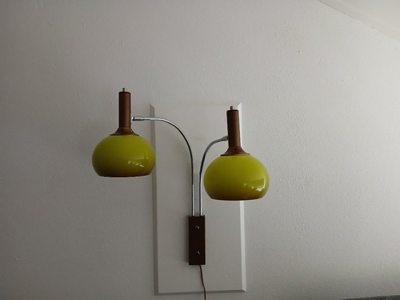 Image 1 of Double Wall Lamp - Dijkstra _ Vintage