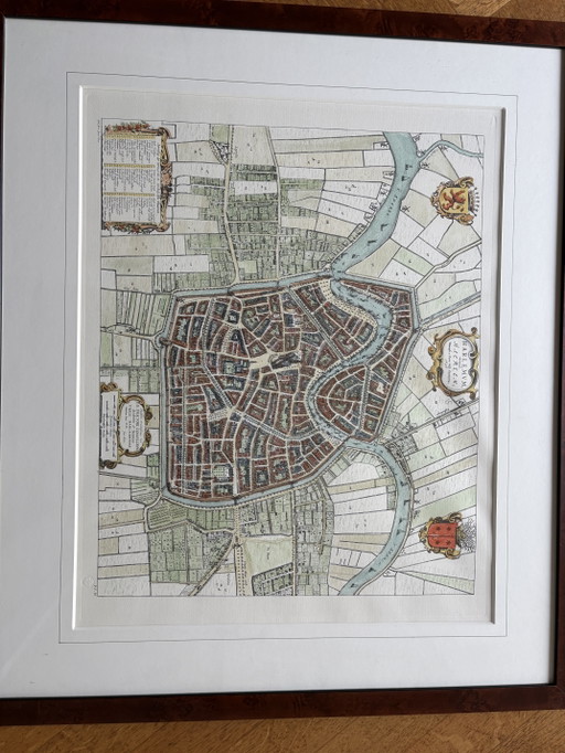 Historical map of Haarlem