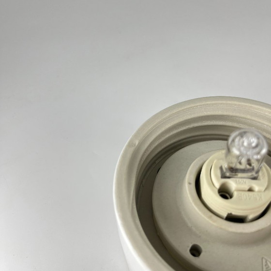 Ifö Electric / IKEA wall & ceiling lamp (Opus 100/100) – ceramic/opal glass – Scandinavian minimalism (photo 5 of 11)