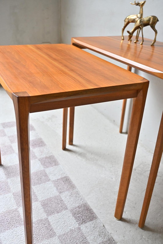 Image 1 of Juego de dos mesas auxiliares Rex Raab para Wilhelm Renz