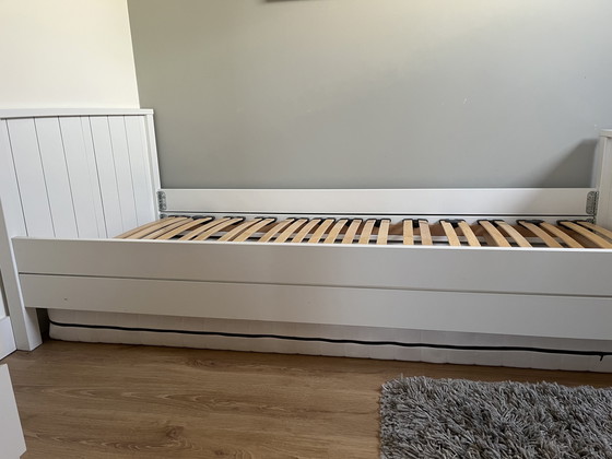 Image 1 of Cama individual blanca 90x200 ¡¡¡INCLUYE COLCHÓN!!!