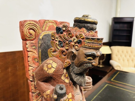 Statua Antica Balinese di Sacerdote Pendeta – Sculture, Legno (photo 5 of 14)