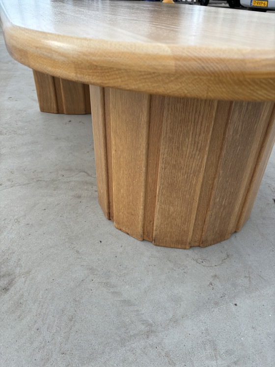 Image 1 of Midcentury Eiken Salon Tafel 