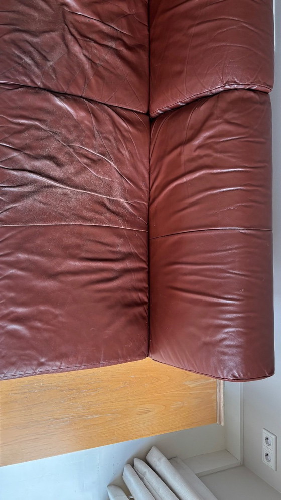 Harvink Mission Bank – Jack Crebolder – Vintage Design – Leer – 3-5 zitsbanken, Leather (photo 4 of 7)