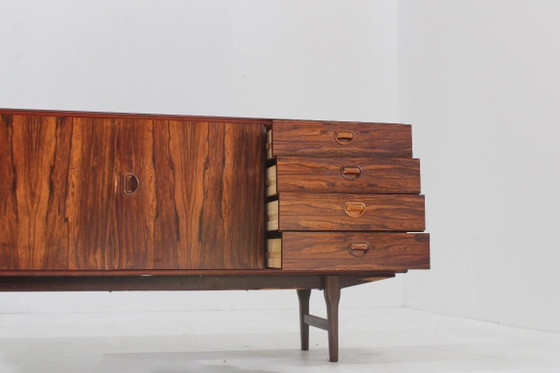 Vintage Mid Century Sideboard by Fristho 1960s – Wood (photo 6 of 10)