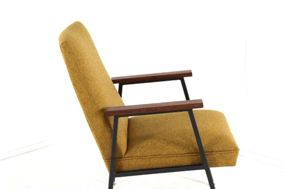 Image 1 of Gispen Fauteuil 'Genie' Vintage Nieuw Gestoffeerd
