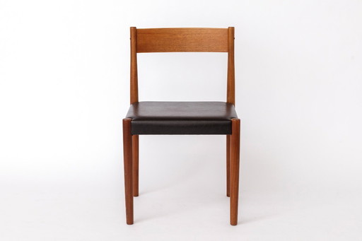1 of 10 Poul M. Volther Teak Dining Chair for Frem Røjle, Danish Mid-Century Modern Chair, 1960s Vintage