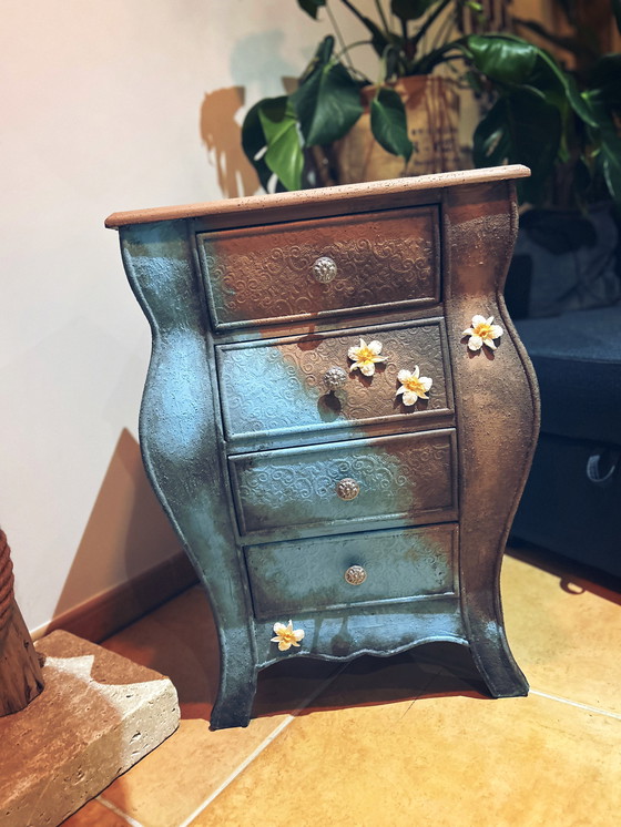 Image 1 of Pare de chevets texturizados relookes