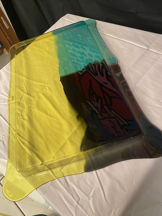 Image 1 of Tableta Gaetano Pesce Fish Design Rar 2000er Jahre