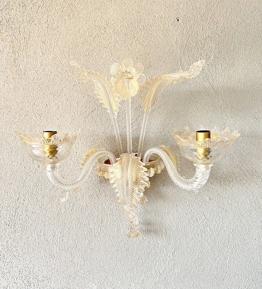 Vintage Murano wall light