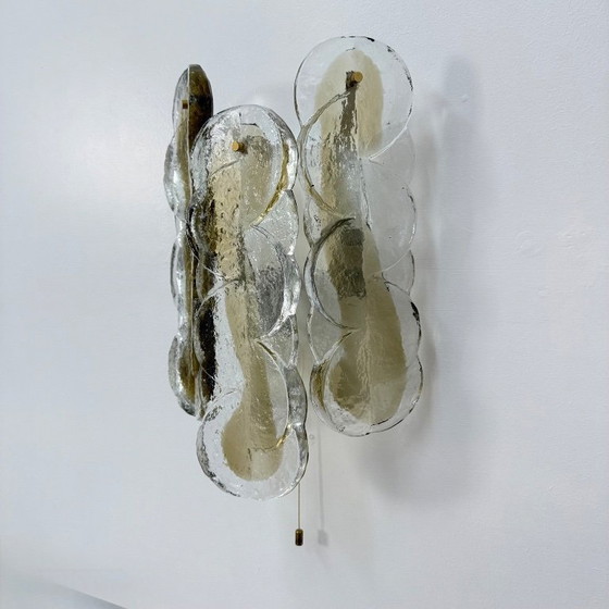 Image 1 of Grandes apliques de cítricos de Kalmar, Austria, años 60