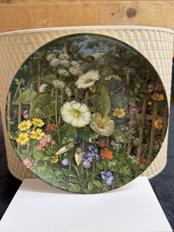Image 1 of 🌸 “Wild Beauty” | Fürstenberg collector plates | Limited Edition | Complete and rare series | New