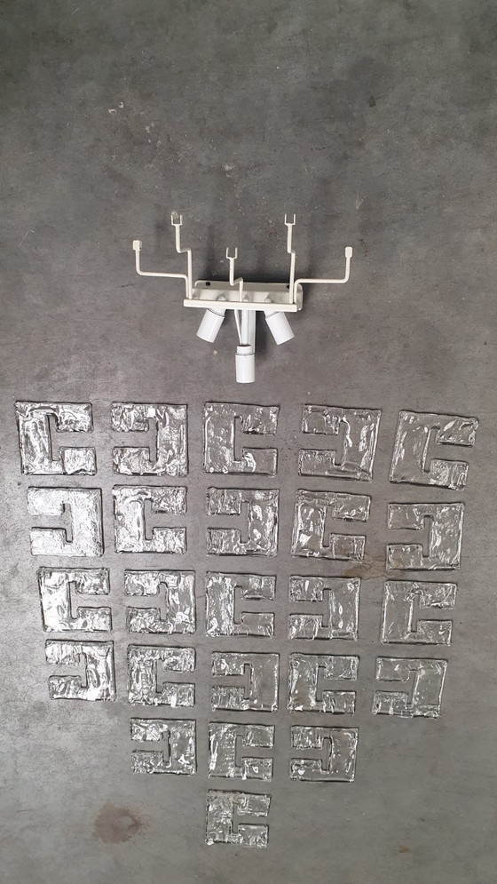 Carlo Nason Vintage Mazzega Murano Wall Lamp Italy 60s – Wall lights, Metal (photo 6 of 16)