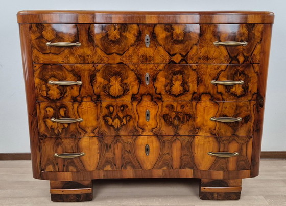 Image 1 of Cómoda Art Déco Emiliana de diseño lujoso