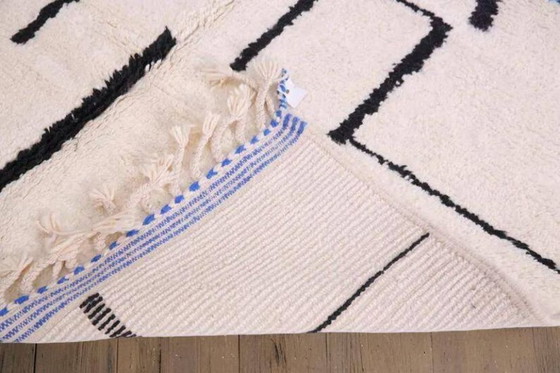 Image 1 of Alfombra bereber marroquí decorada, 200 cm x 300 cm