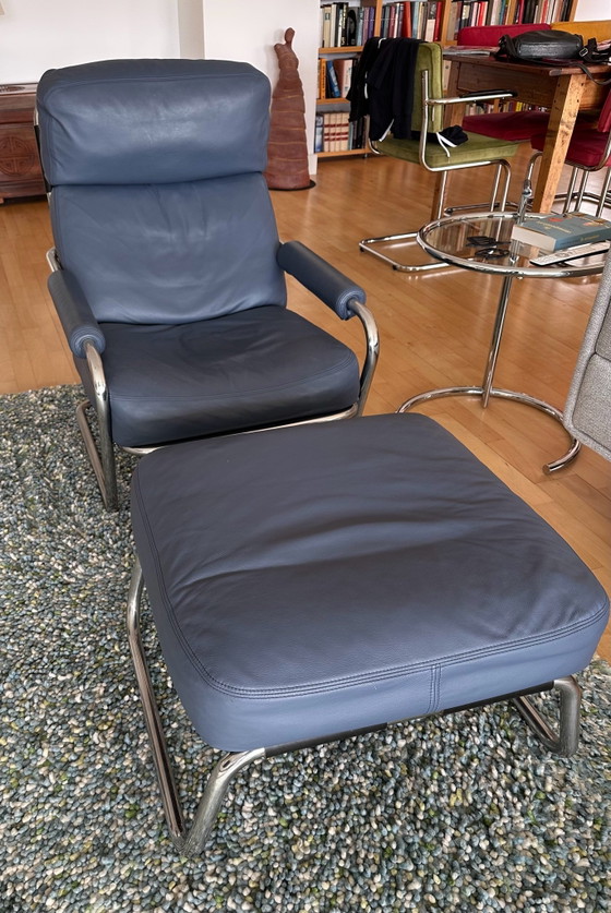 Sillón Oberman – Gelderland, Sillones, Cromo, Cuero (photo 3 of 5)