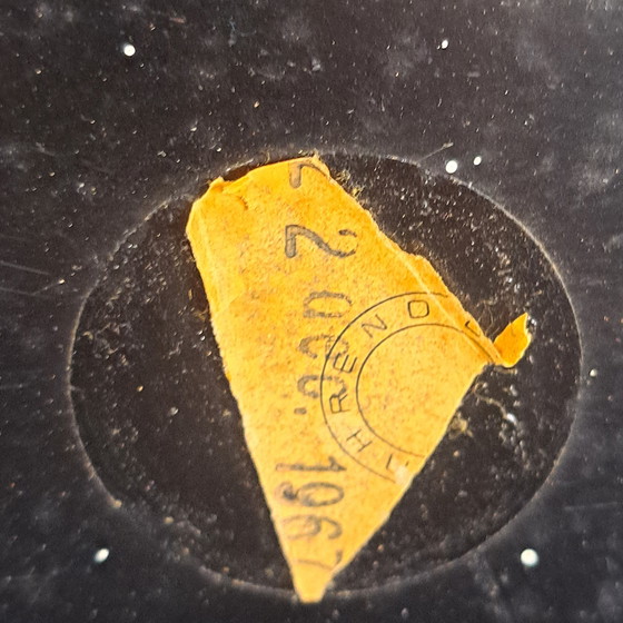 Image 1 of Tavolino da caffè vintage con piano in formica bianca – Rietveld per Ahrend