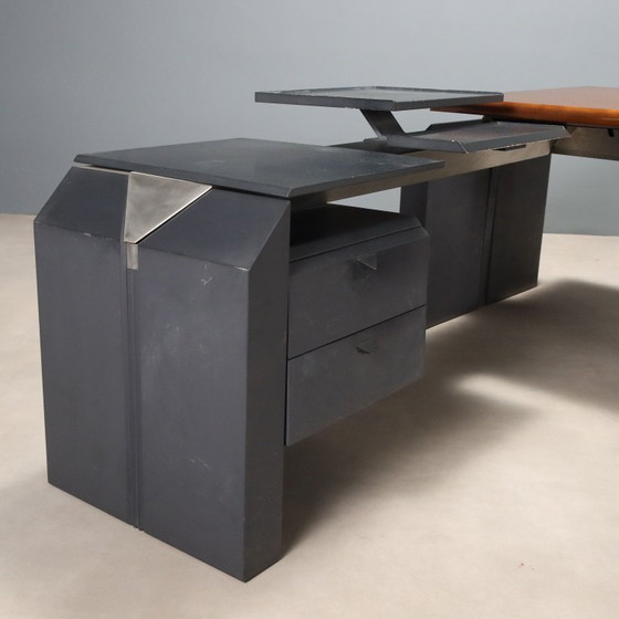 Image 1 of Groot hoekbureau uit de jaren 80-90