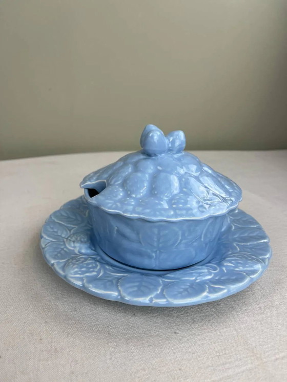 Aardbeien keramische suikerpot – Servies, Porcelain (photo 2 of 9)