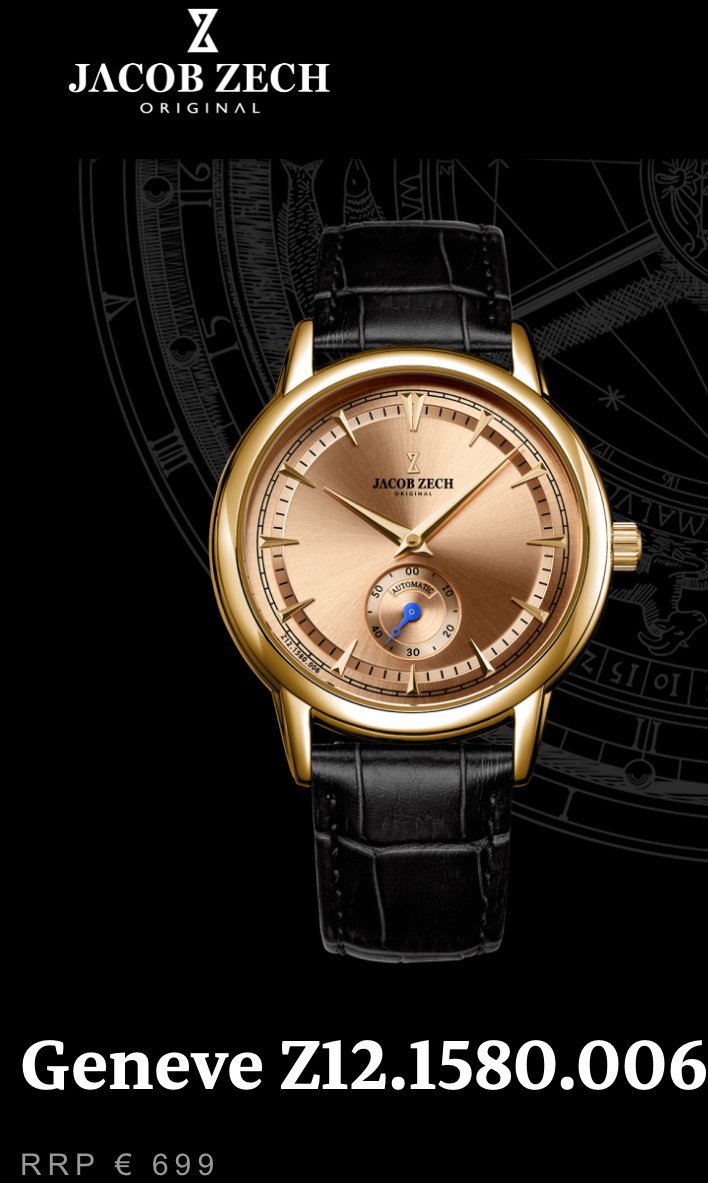 Jacob時計 Jacob Zach Watch | €250 | Whoppah