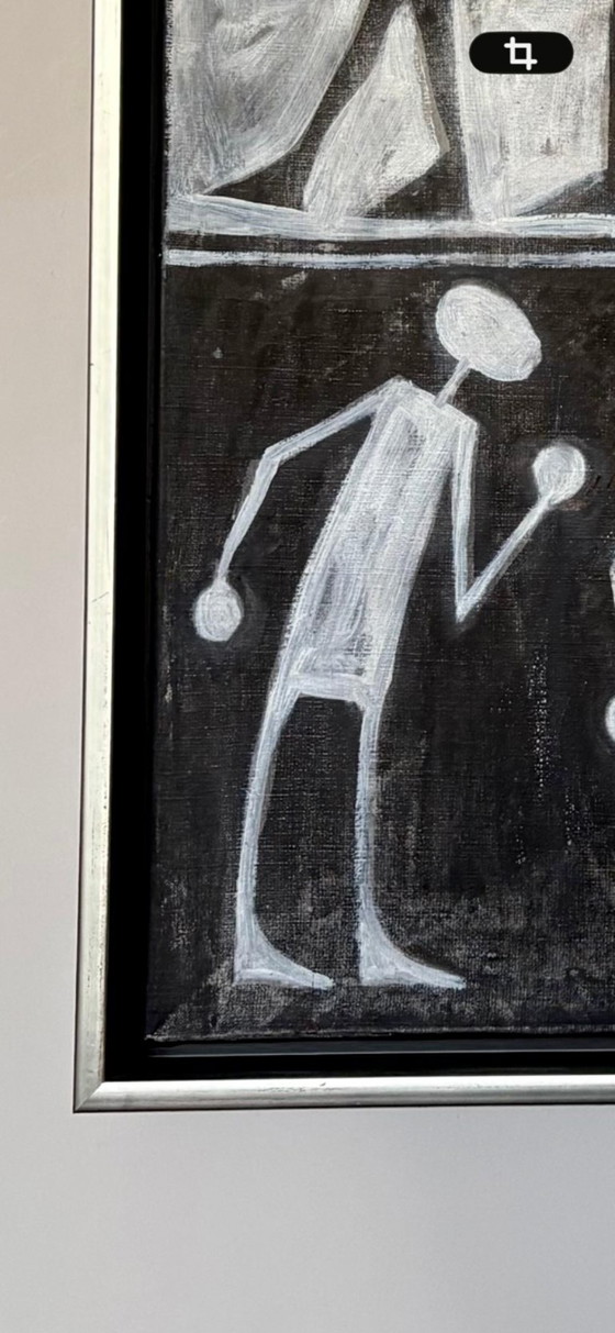 Image 1 of Schilderij ingelijst in baklijst van Oleg Chernykh