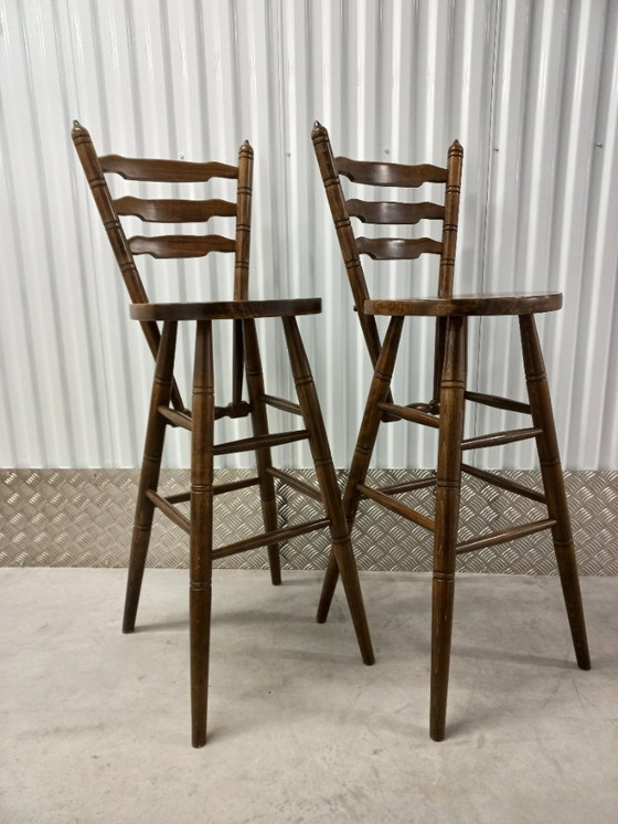 Image 1 of Sgabelli da bar vintage Zpm Radomsko (2)