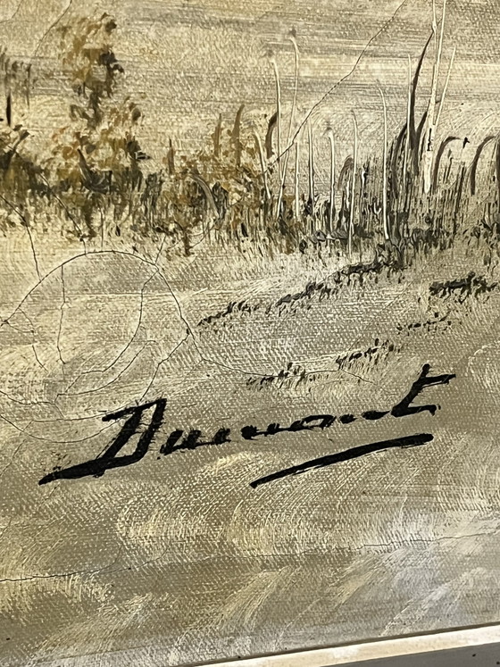 Image 1 of Painting by Marguerite Dumont (1847–1918)
108 x 48 cm