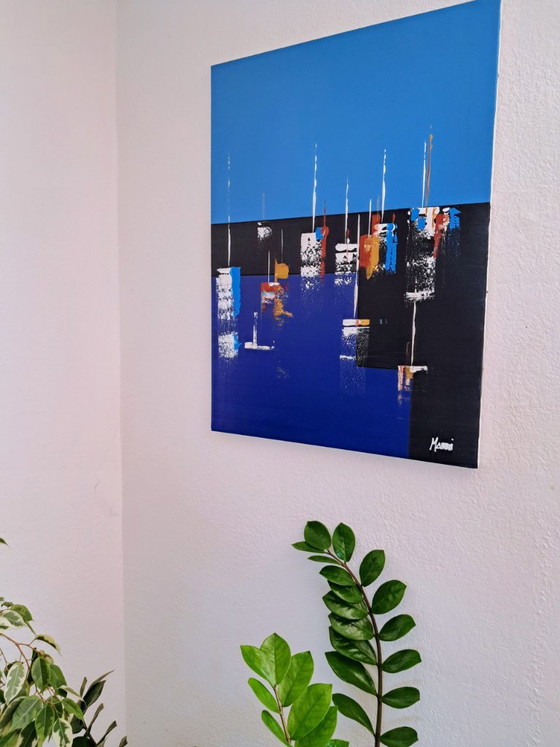 Giancarlo MARCUCCI - Regata - Artist's painting – Paintings & Drawings, Canvas (photo 9 of 13)