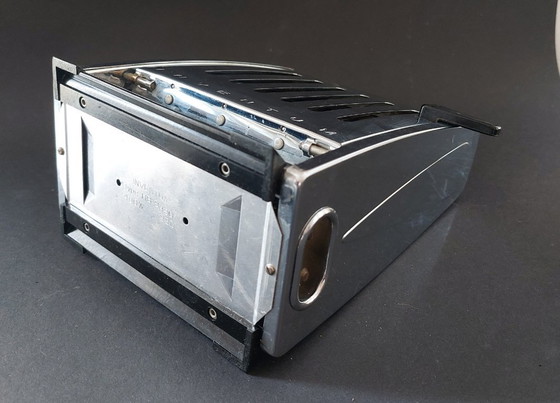 Image 1 of Two Inventum vintage chrome toasters