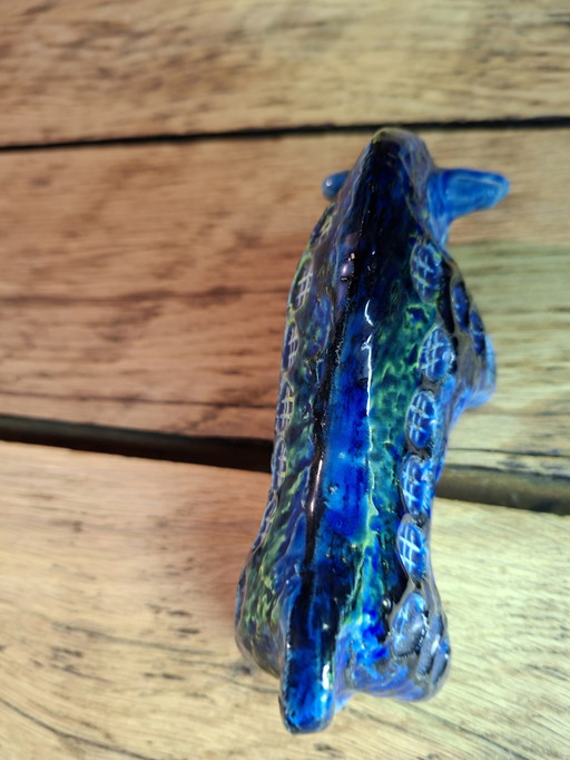 Bitossi Aldo Londi Rimini Blue Bull