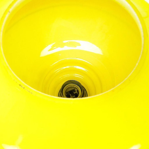 Postmoderne Pendelleuchte aus der Mitte des 20. Jahrhunderts von Polam, 1970er Jahre – hanglampen, Glass (photo 2 of 15)