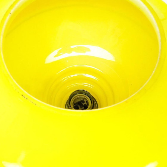 Postmoderne Pendelleuchte aus der Mitte des 20. Jahrhunderts von Polam, 1970er Jahre – Pendelleuchten, Glass (photo 2 of 15)