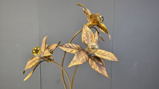 Image 1 of Willy daro flower floor lamp, 1970s