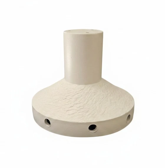 Matglazen keramische hanglamp/ jaren 70 – Hanglampen, Ceramic (photo 19 of 19)