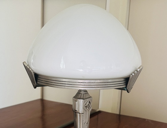 Image 1 of Antike Tischlampe im französischen Art-déco-Stil