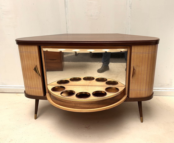 Image 1 of Sesame Bar Bookcase and Hidden Dry Bar