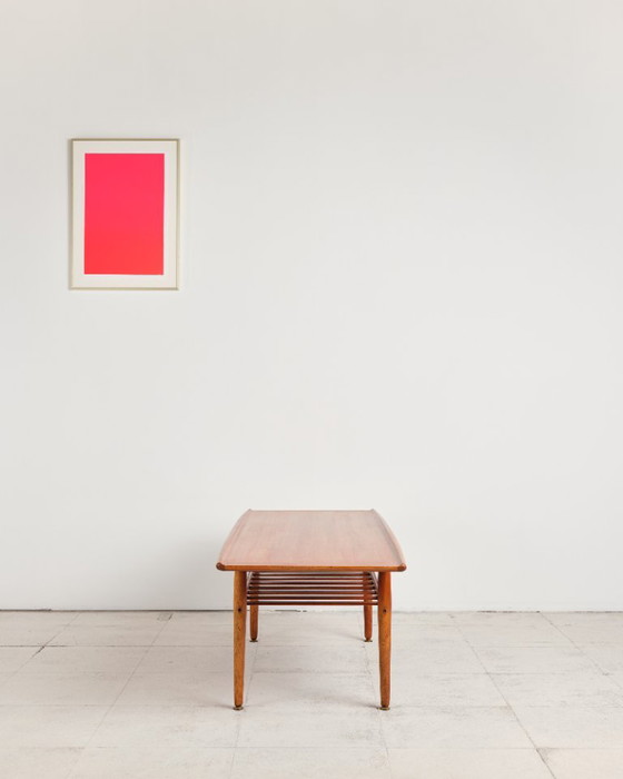 Danish Teak Wood Coffee Table by Grete Jalk, Mid-Century Design 1950s – Glostrup Møbelfabrik (photo 17 of 19)
