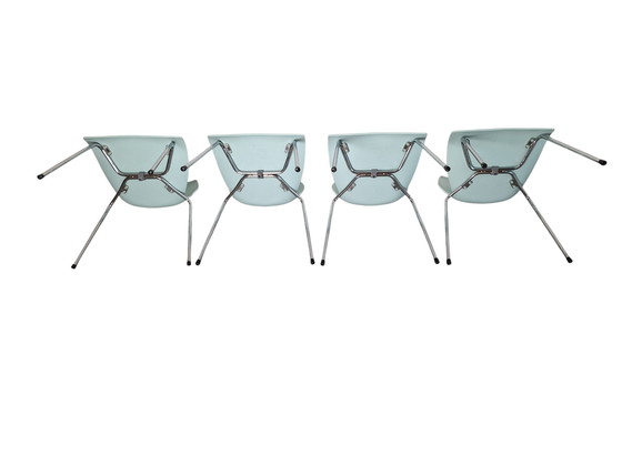 Image 1 of 4x Kartell Maui chairs by Vico Magistretti