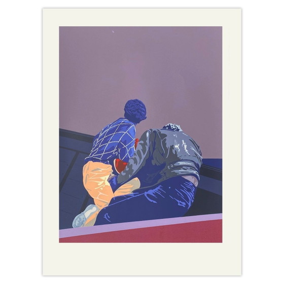 Image 1 of Charles PASCAREL En bâteau Siebdruck 1986