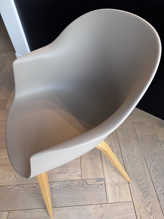 Image 1 of Gubi Bat dining chairs beige