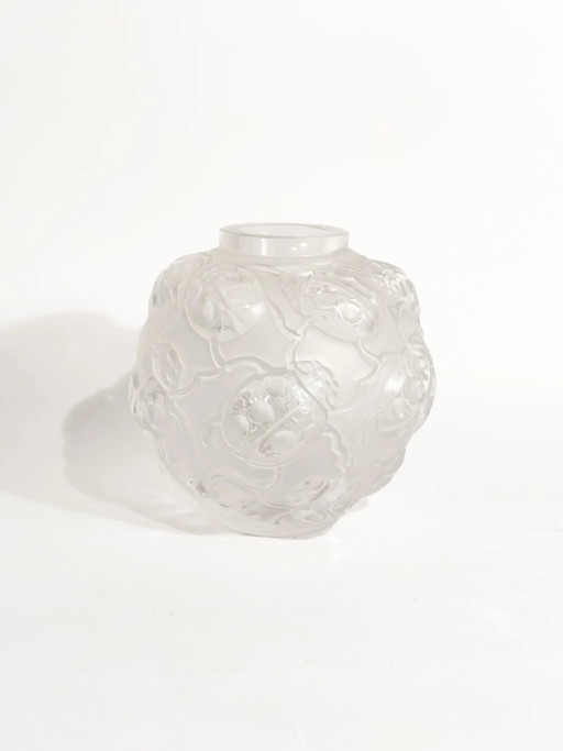 Lalique 'Coccinelle' Crystal Vase, 1980s – vazen (photo 2 of 9)