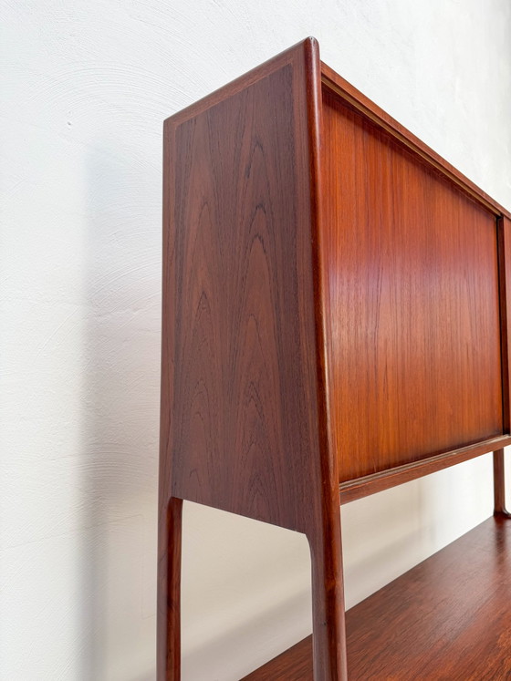 Image 1 of Aparador danés antiguo de teca RY20 de Hans J. Wegner para Ry Møbler, década de 1950.