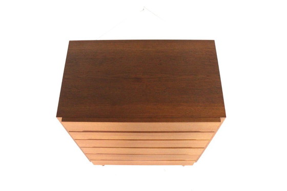 Image 1 of Grote hoge XL Deense ladekast vintage