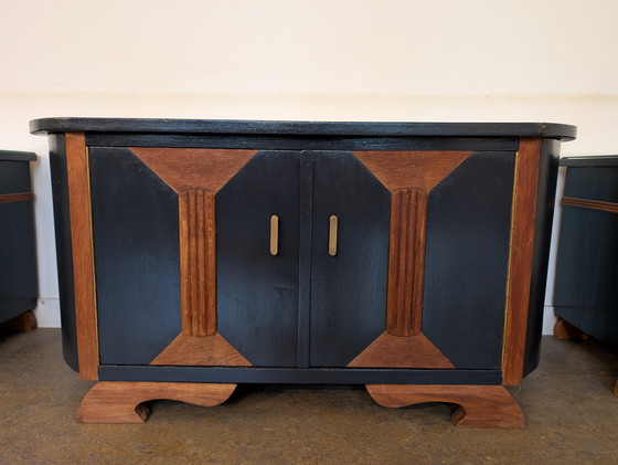 Image 1 of TV cabinet with matching (bedside) tables