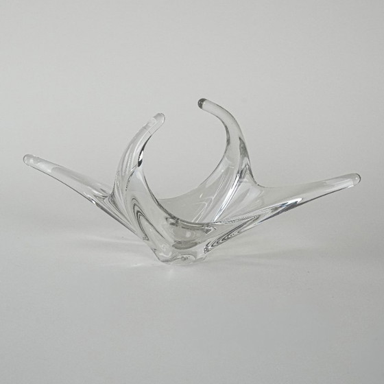 Image 1 of Glass platter, Space Age, 1960s, made in Italy