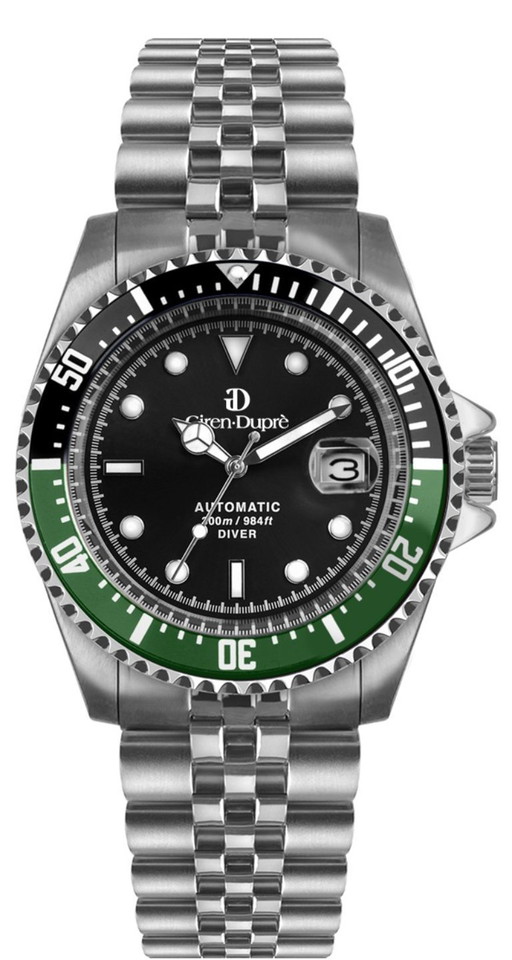 Giren Dupre Diver 44mm Automatic Steel Dive Watch