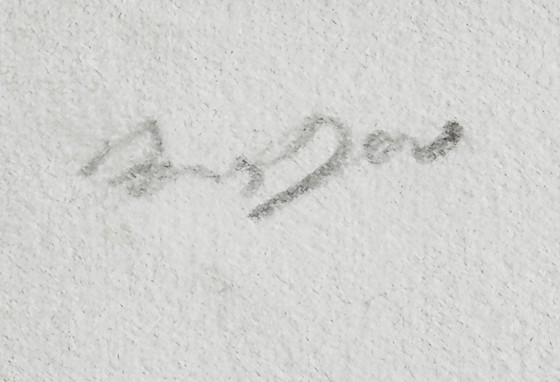 Image 1 of Hanna Ben Dov - Belle abstraction lyrique des années 1960