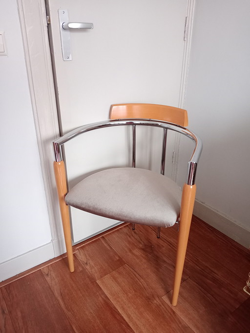 Effezeta Italienischer Designer-Esszimmerstuhl