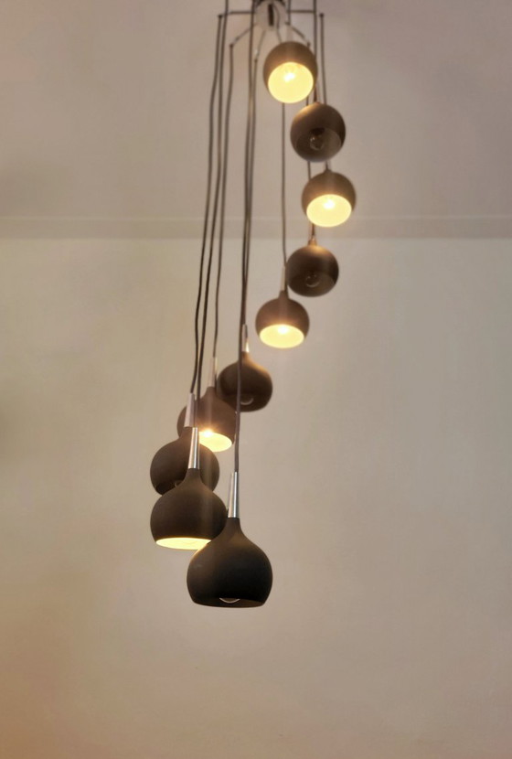 Image 1 of Grote cascade hanglamp van Hans Agne Jakobsson voor AB Makaryd