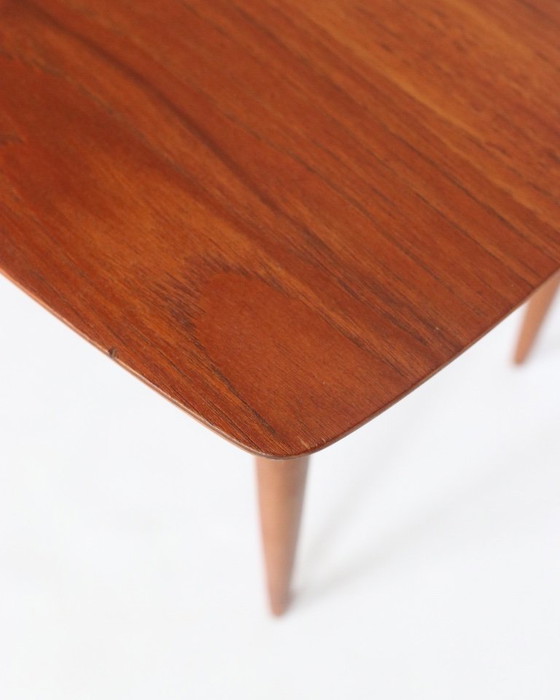 Image 1 of Vintage side table teak coffee table retro mid-century